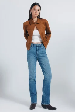 Springfield Cazadora bolsillos antelina nude Best