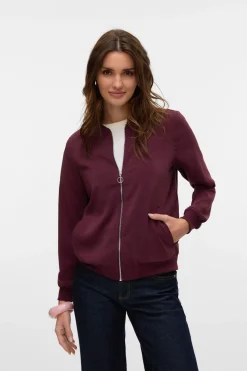 Vero Moda Cazadora bomber Morado Sale