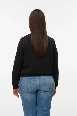 Vero Moda Curve Cazadora bomber talla grande Negro Outlet