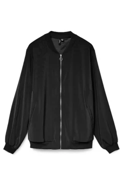 Vero Moda Curve Cazadora bomber talla grande Negro Outlet