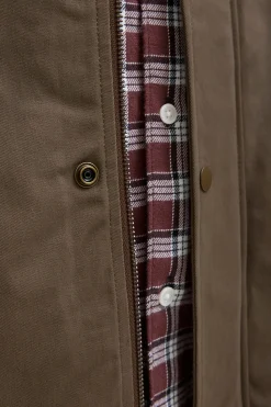 Jack & Jones PLUS Cazadora clásica marr&oacute;n Hot