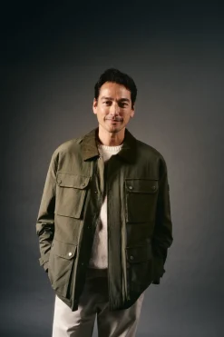 OOTO Cazadora cuatro bolsillos Kaki Best