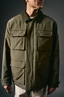 OOTO Cazadora cuatro bolsillos Kaki Best