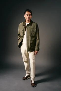 OOTO Cazadora cuatro bolsillos Kaki Best