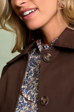 Polín Et Moi Cazadora cuello Lucca Marr&oacute;n Best