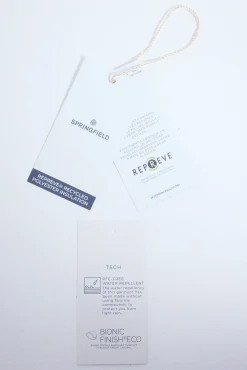 Springfield Cazadora cuello pana estampado New