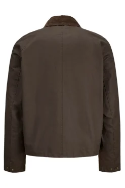 Jack & Jones Cazadora cuello pana marr&oacute;n Best