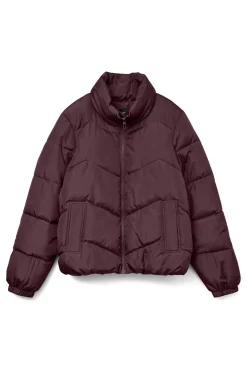 Vero Moda Cazadora de mujer acolchada Morado Hot