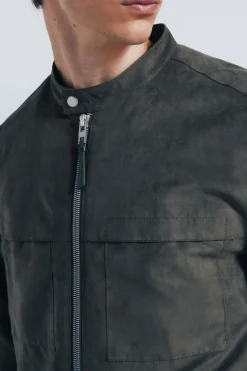 Springfield Cazadora efecto ante kaki Best