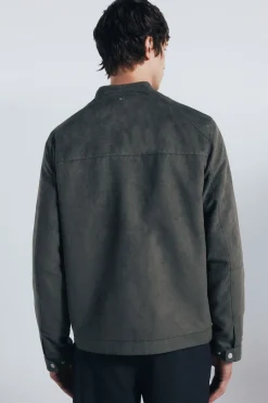 Springfield Cazadora efecto ante kaki Best