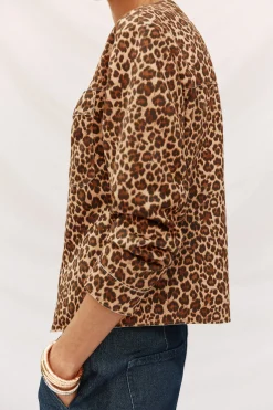 Cortefiel Cazadora efecto piel Multicolor Discount