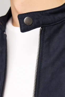 Jack & Jones Cazadora efecto piel negro Outlet