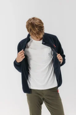 elPulpo Cazadora forro polar Vancouver Azul marino Hot