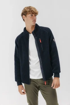 elPulpo Cazadora forro polar Vancouver Azul marino Hot