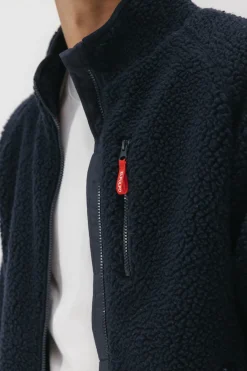 elPulpo Cazadora forro polar Vancouver Azul marino Hot
