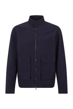 Cortefiel Cazadora ligera casual Azul marino Clearance