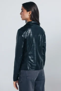 Springfield Cazadora motera negro Hot