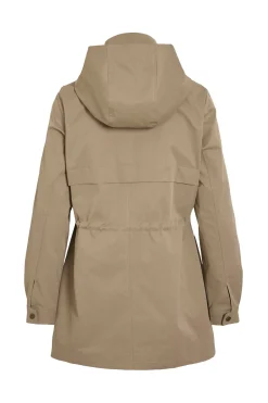 Vila Cazadora parka con capucha Beige Clearance