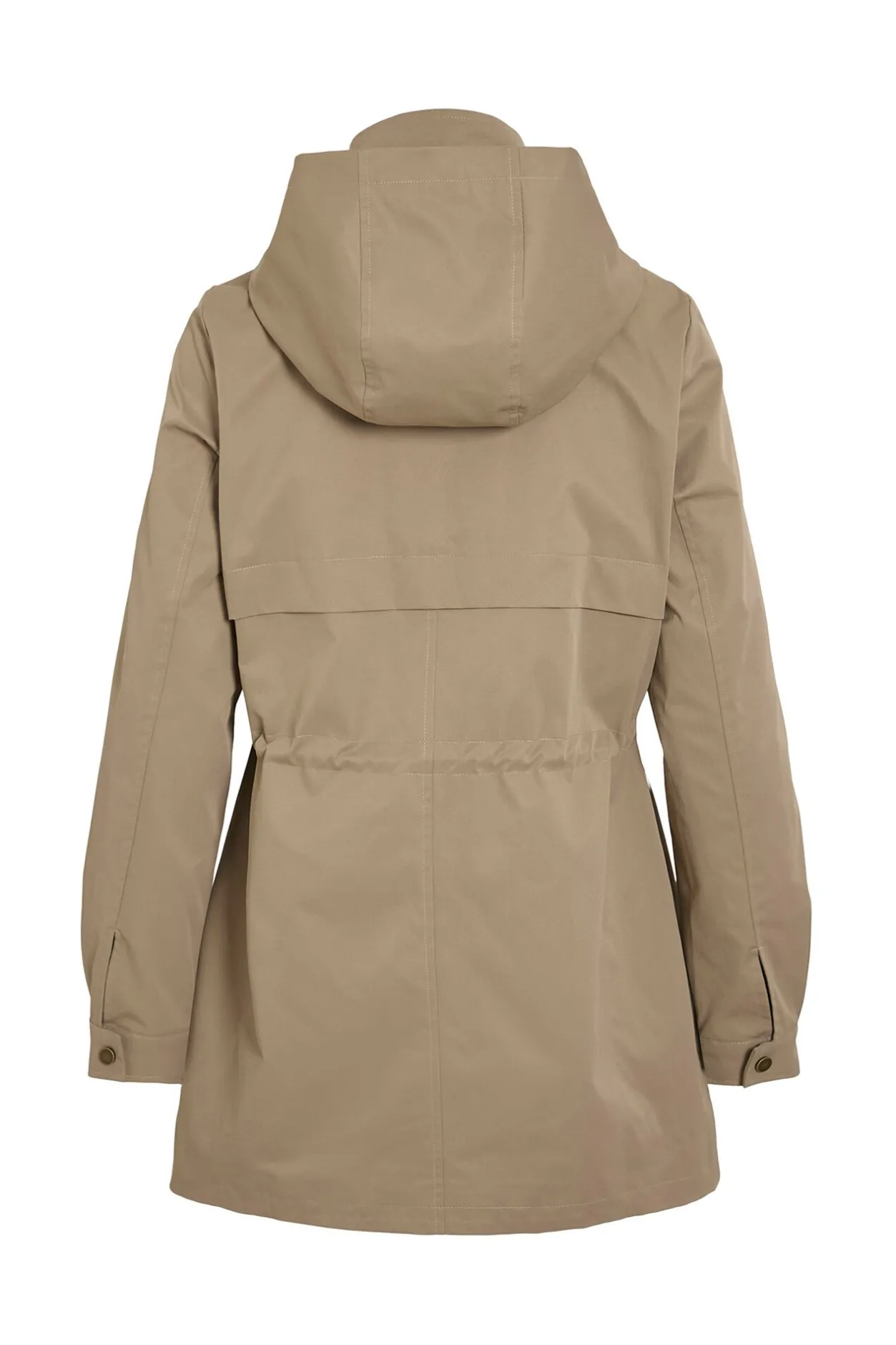 Vila Cazadora parka con capucha Beige Clearance