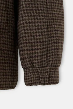 Silbon Cazadora pata de gallo Marr&oacute;n Outlet