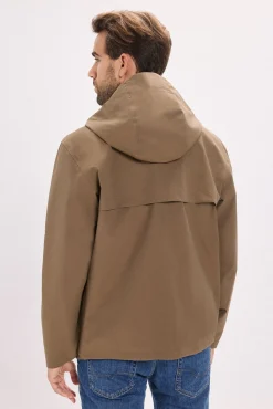 Jack & Jones Cazadora regular fit waterproof Marr&oacute;n Best