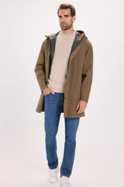 Jack & Jones Cazadora regular fit waterproof Marr&oacute;n Online