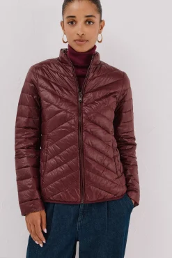 Cortefiel Cazadora reversible plumas Vino Outlet