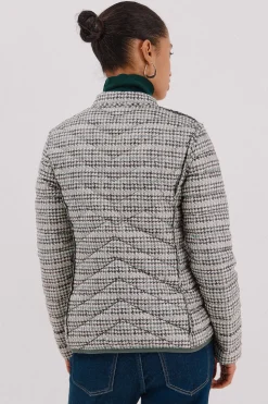 Cortefiel Cazadora reversible plumas Verde Online