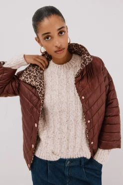 Cortefiel Cazadora reversible thermolite® Vino