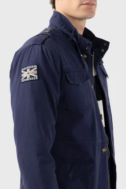 Williot Cazadora Sahariana Con Parches Azul marino Best