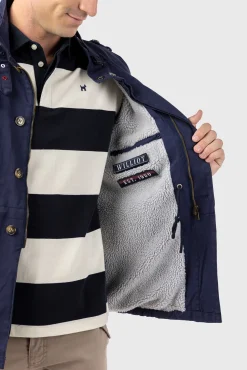 Williot Cazadora Sahariana Con Parches Azul marino Best