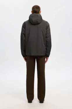 Selected Cazadora técnica resistente al agua Gris oscuro Best