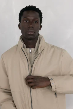 Pedro del Hierro Cazadora vistas desmontables Beige New