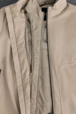 Pedro del Hierro Cazadora vistas desmontables Beige New