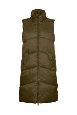 Vero Moda Chaleco acolchado Verde Outlet