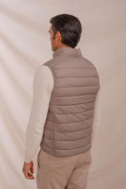 Celopman Chaleco Acolchado beige Outlet