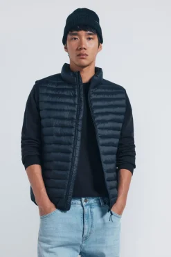 Springfield Chaleco acolchado negro Sale