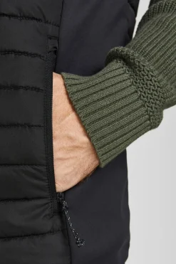 Jack & Jones Chaleco acolchado negro Clearance