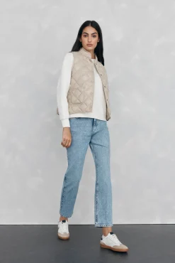 Pedro del Hierro Chaleco acolchado Beige Best