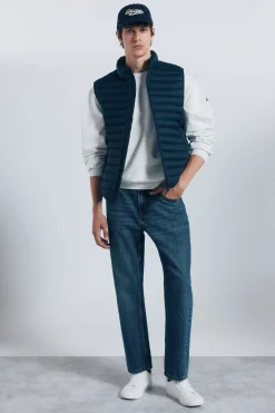 Springfield Chaleco acolchado azul Discount