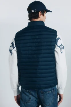 Springfield Chaleco acolchado azul Discount