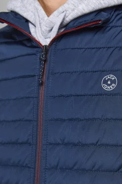 Jack & Jones Chaleco acolchado azul Clearance