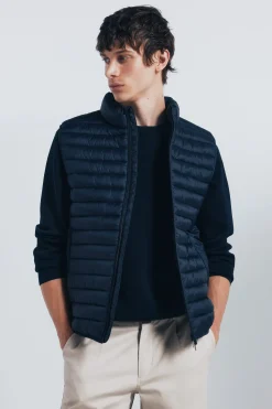 Springfield Chaleco acolchado azul Online