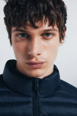 Springfield Chaleco acolchado azul Online