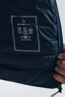 Springfield Chaleco acolchado azul Online