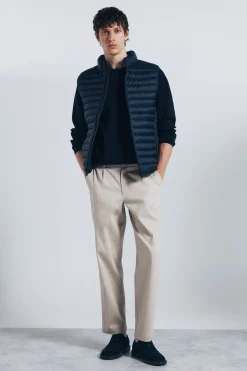 Springfield Chaleco acolchado azul Online