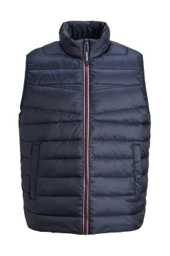 Jack & Jones Chaleco acolchado azul Online