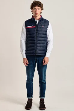 Valecuatro Chaleco acolchado banda Azul marino Hot