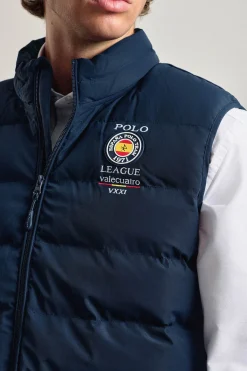 Valecuatro Chaleco acolchado modelo Escudo España Azul marino Hot