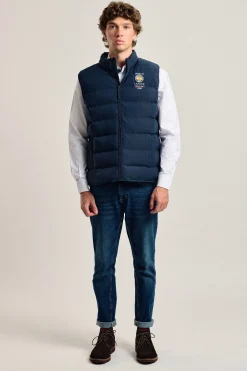 Valecuatro Chaleco acolchado modelo Escudo España Azul marino Hot